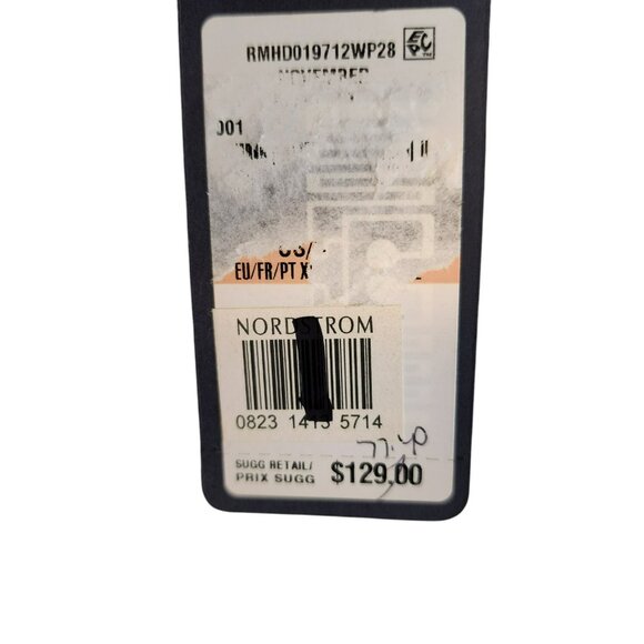 Rachel Rachel Roy Sparkle Pleated Midi Dress 2X | Black Gold | Waist Tie - Picture 9 of 12